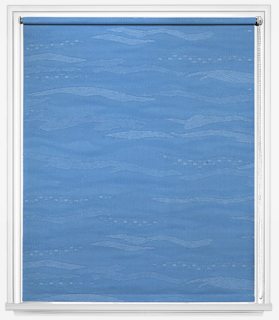 

Тканевые ролеты JST Roller Shades 046 110*190 см голубой