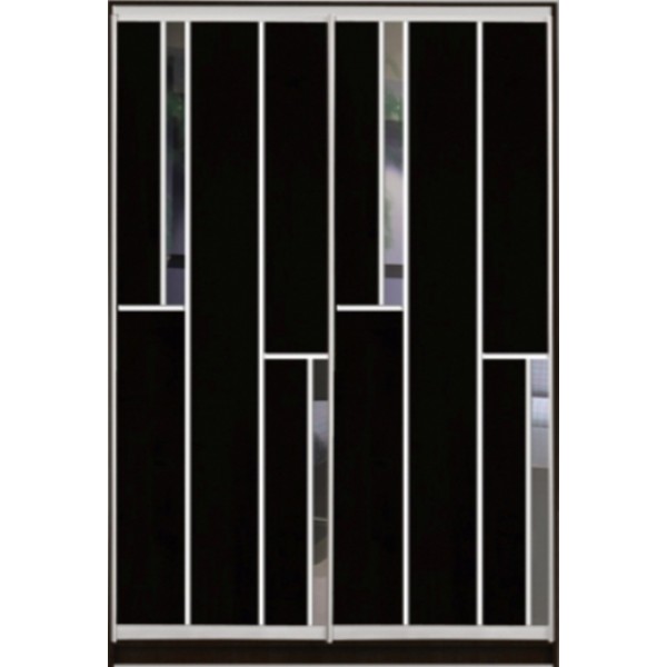 

Шкаф купе Классик 1 ДСП/Зеркало-8 1000x2300x450 двухдверный Matroluxe