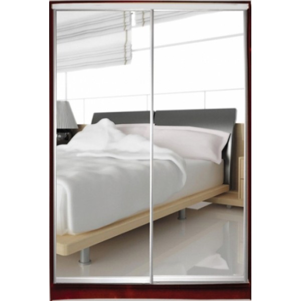 

Шкаф купе Стандарт 1 Зеркало 1400x2300x600 двухдверный Matroluxe