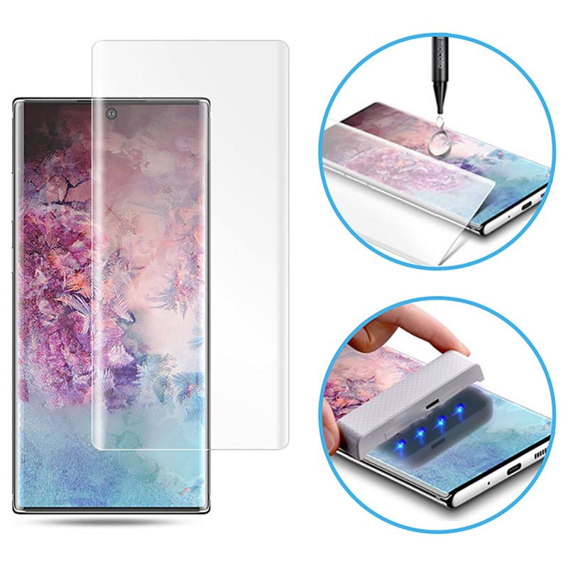 

Защитное 3D стекло Mocolo с УФ лампой для Samsung Galaxy Note 20 Прозрачное