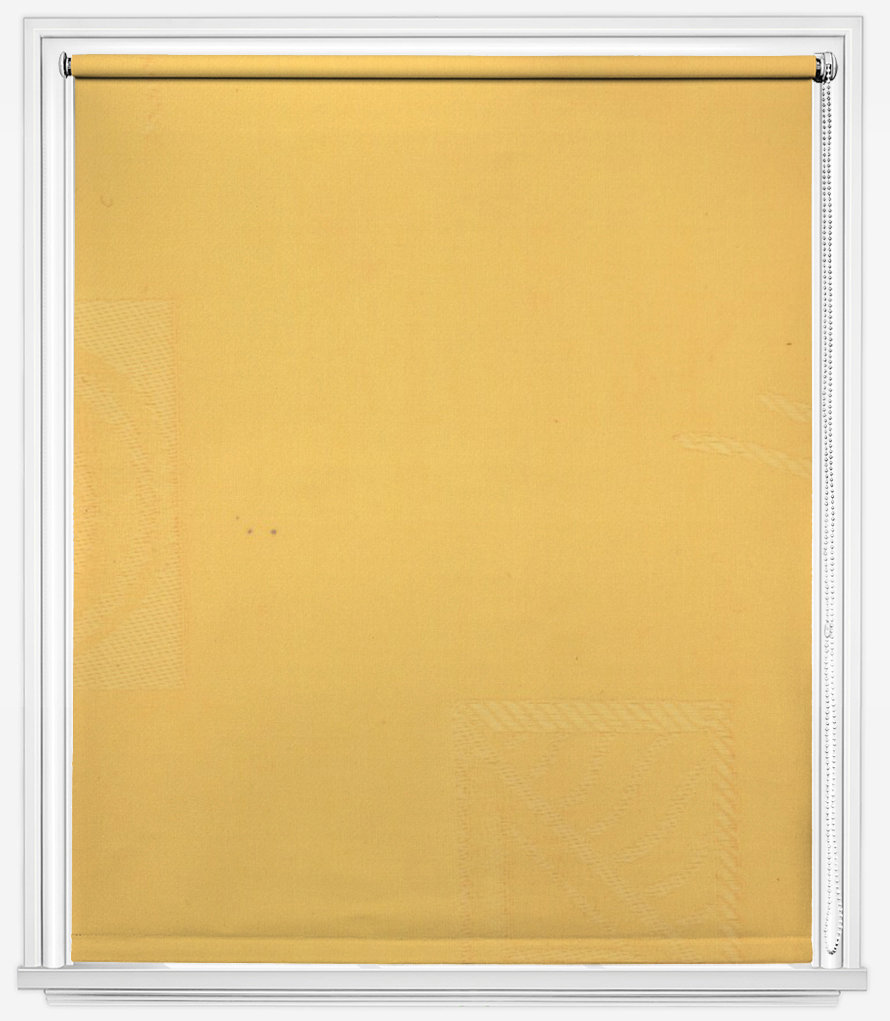 

Тканевые ролеты JST Roller Shades 069 140*190 см желтый