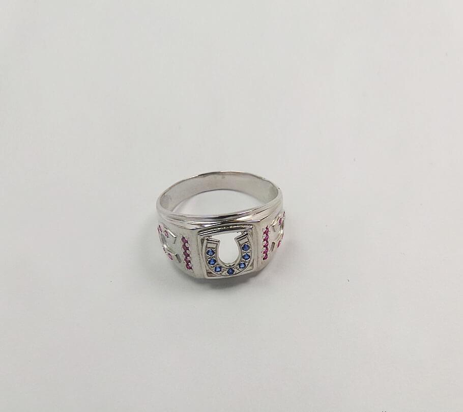 

Мужское кольцо с подковой Maxi Silver 6165 SE, размер 15.5