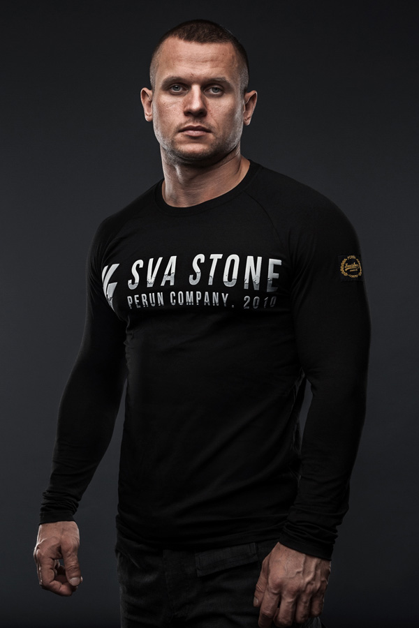 

Лонгслів Sva Stone Signifier XL чорний