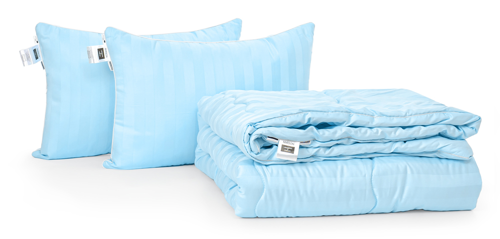 

Набор с шелковым волокном MirSon Деми Valentino Hand Made №3561 Одеяло 220х240 + 2 подушки 50x70 упругие