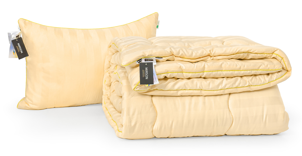 

Набор с шелковым волокном MirSon Зима Carmela Hand Made №3583 Одеяло 140х205 + подушка 50x70 мягкая