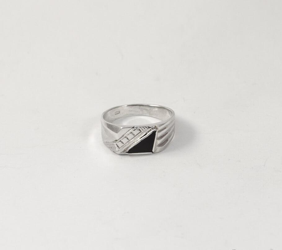 

Мужская печатка с ониксом Maxi Silver 3618 SE, размер 20.5