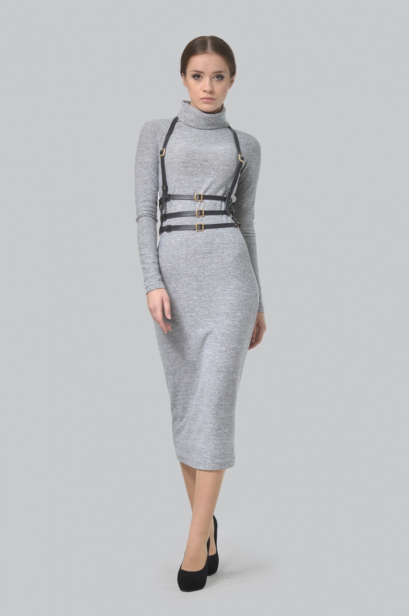 

Женское платье Agata Webers, Мия 2 серый M