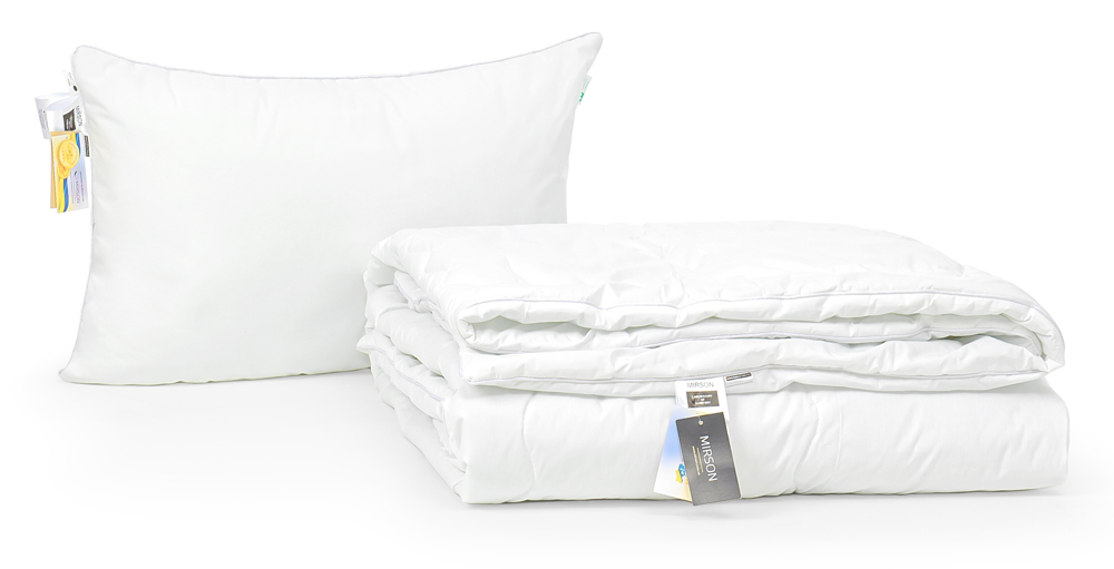 

Набор с шелковым волокном MirSon Деми Luxury Exclusive №3615 Одеяло 140х205 + подушка 50x70 упругая