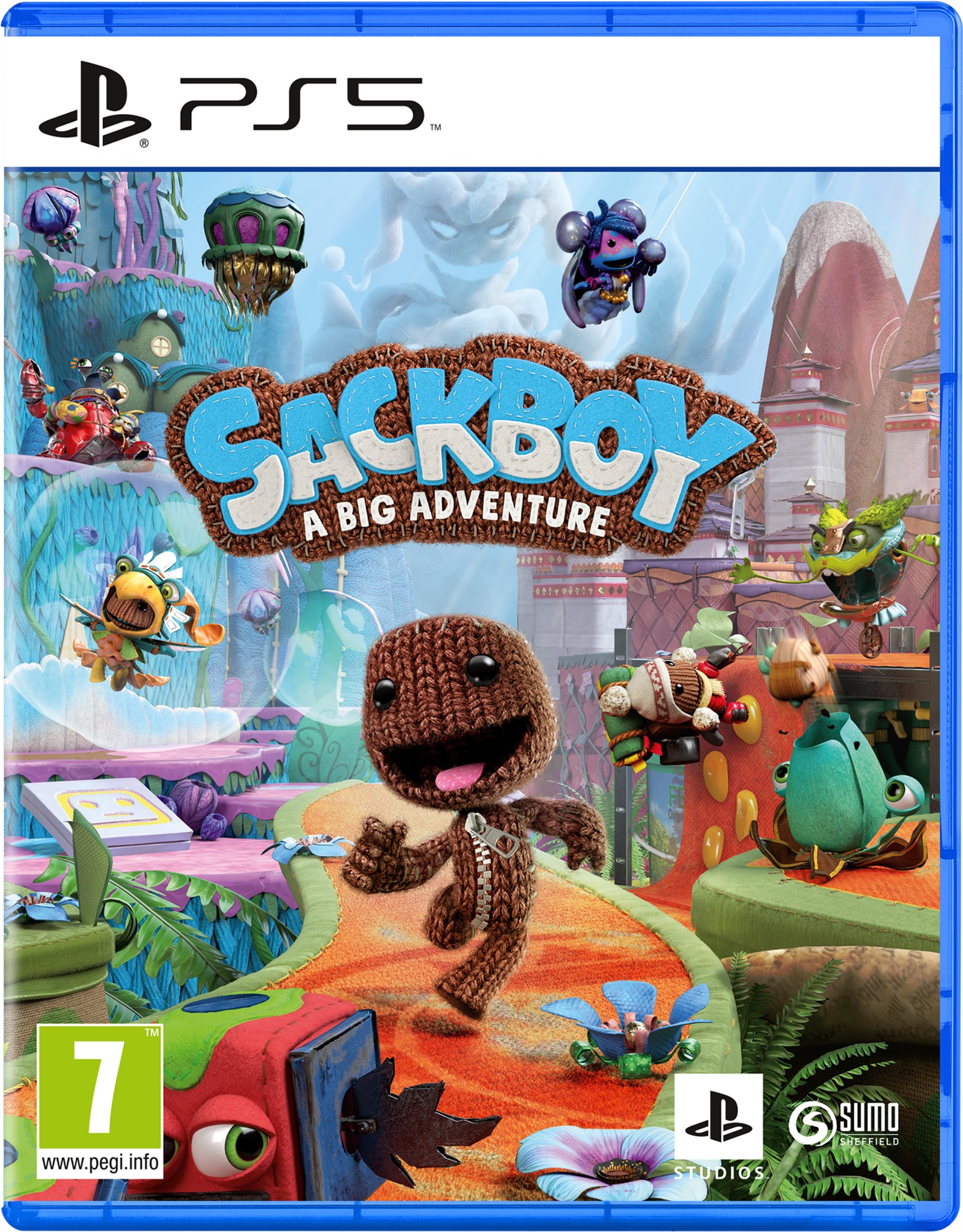 

Игра Sackboy: A Big Adventure для PS5 (Blu-ray диск, Russian version)