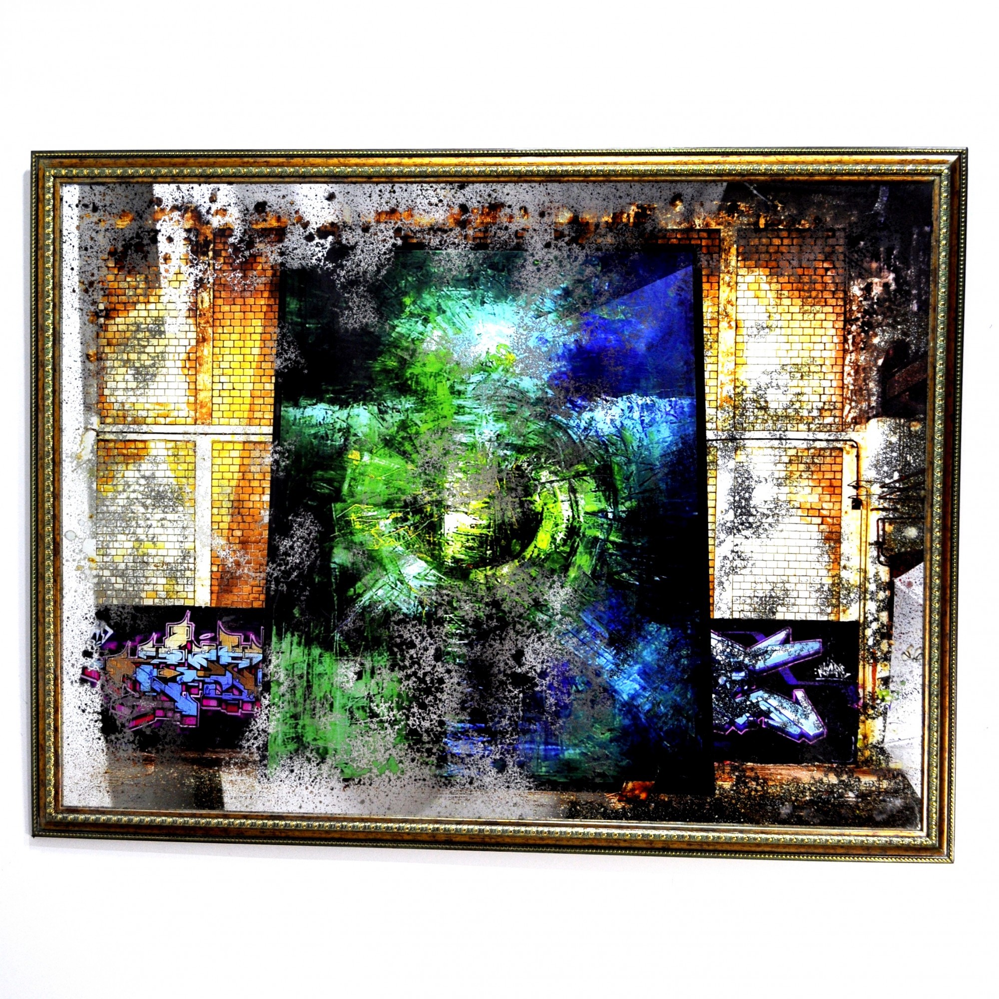 

Картина на зеркале SEAPS Green Portal 113х85 см