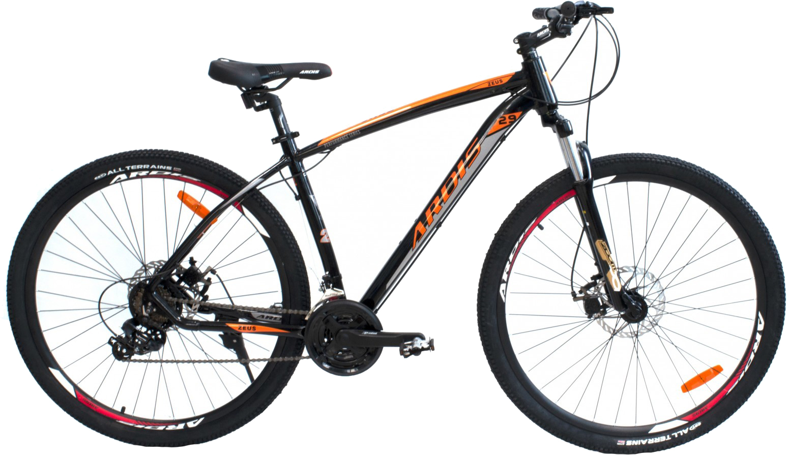 

Велосипед Ardis Zeus 29" 21" 2021 Черный (0185/21)