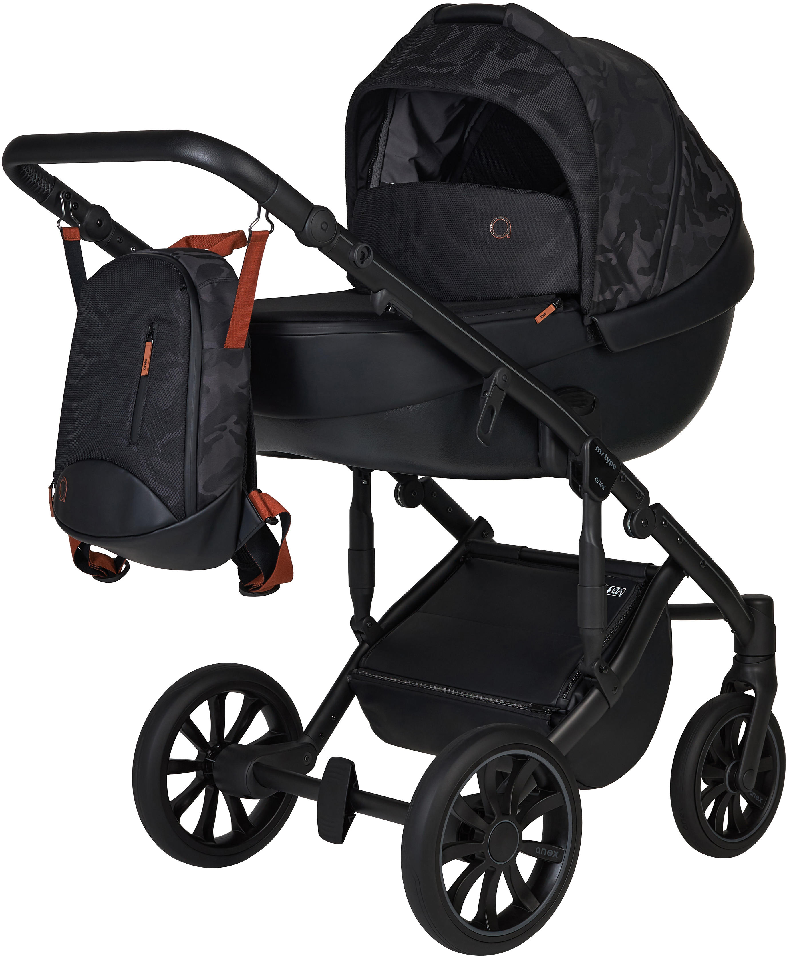 

Универсальная коляска 2 в 1 Anex m/type Hide (QSE-06)