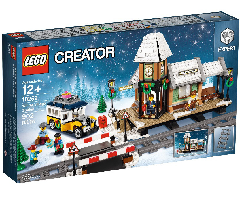 

Lego Creator Зимняя железнодорожная станция 10259