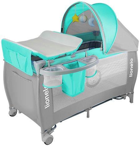 

Манеж Lionelo Sven plus Turquoise Grey