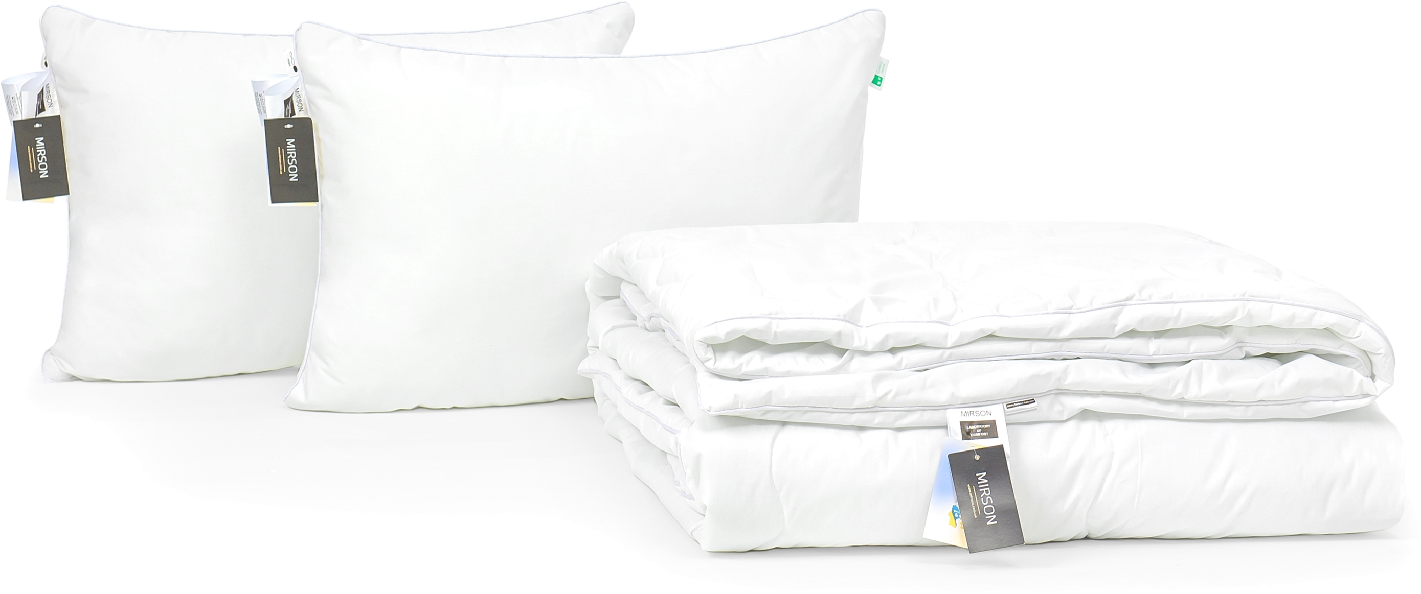 

Набор с шерстяным волокном Mirson Деми "Luxury Exclusive" №3825 одеяло 172x205 см + 2 подушки 50х70 см упругие