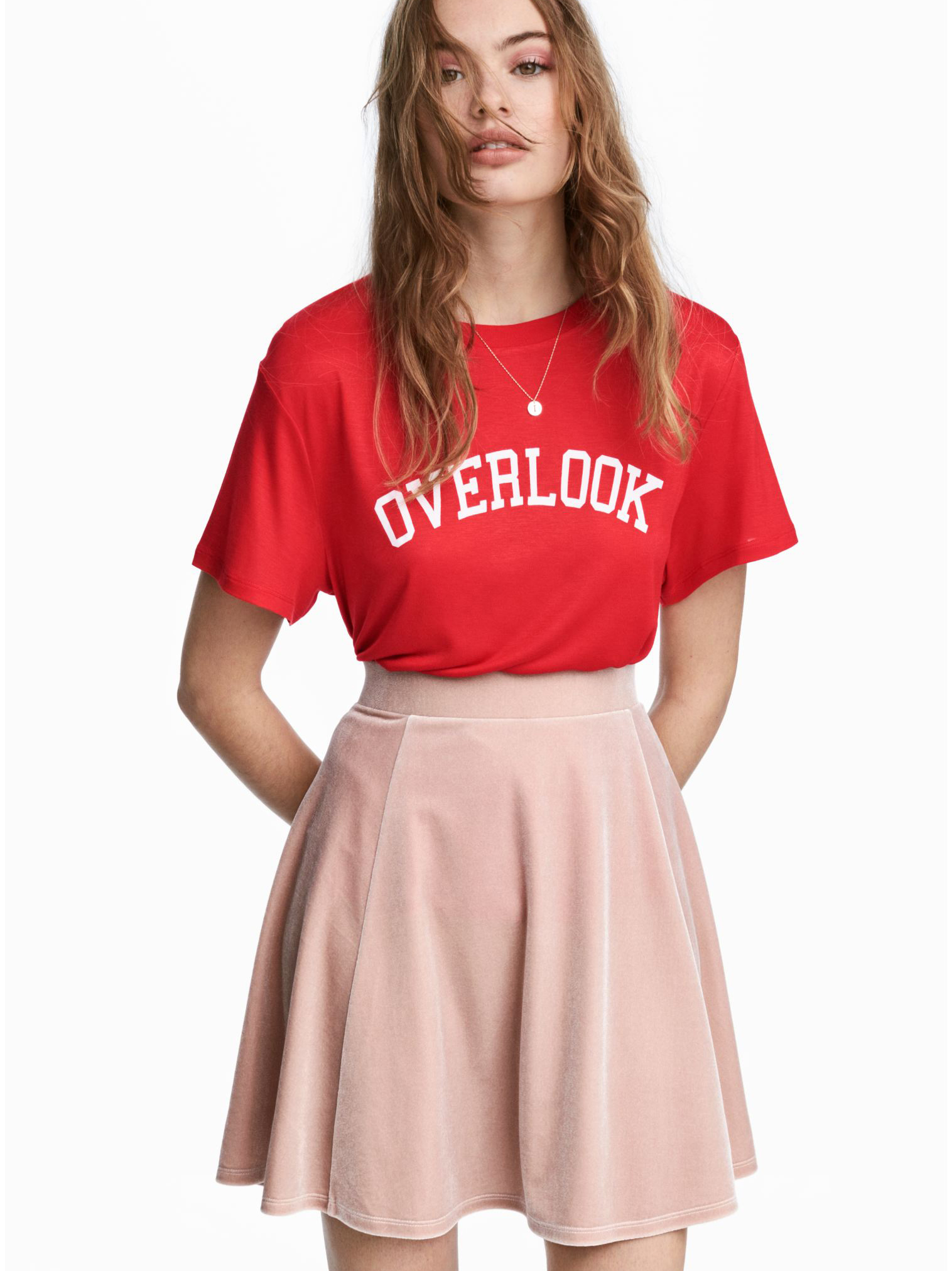 

Футболка H& 4907936RP21  Красная, Футболка H&M 4907936RP21 M Красная