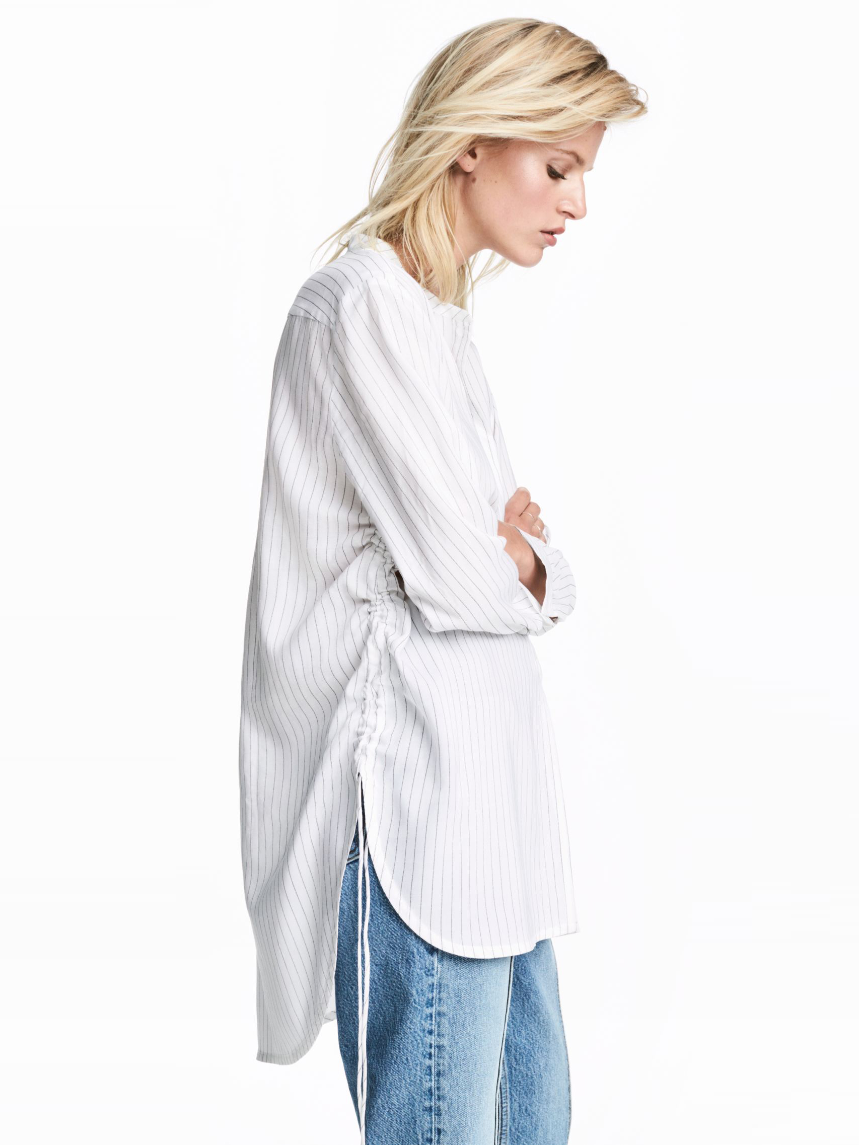 

Рубашка H&M 5031345RP21 42 Белая