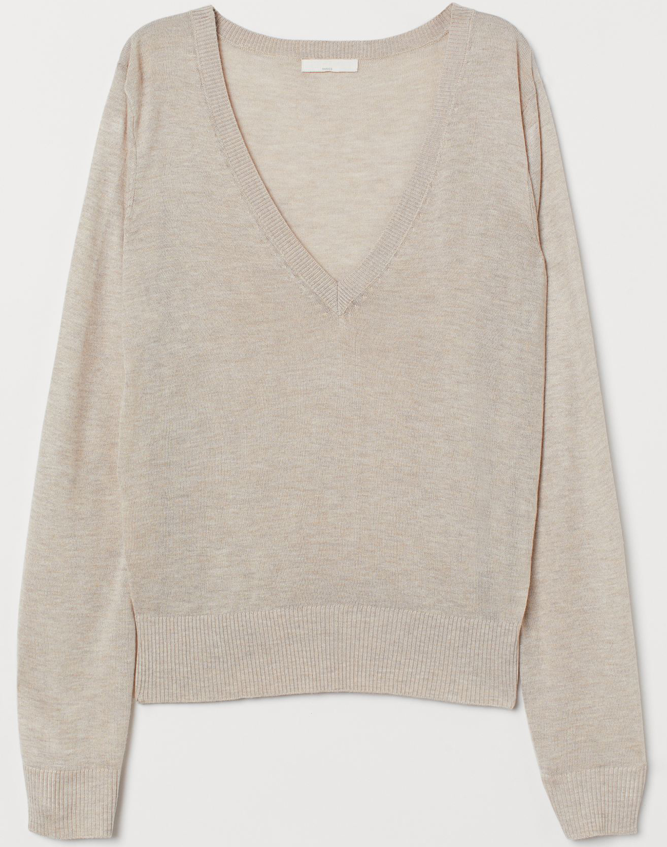 

Пуловер H&M 8361421dm M Светло-бежевый