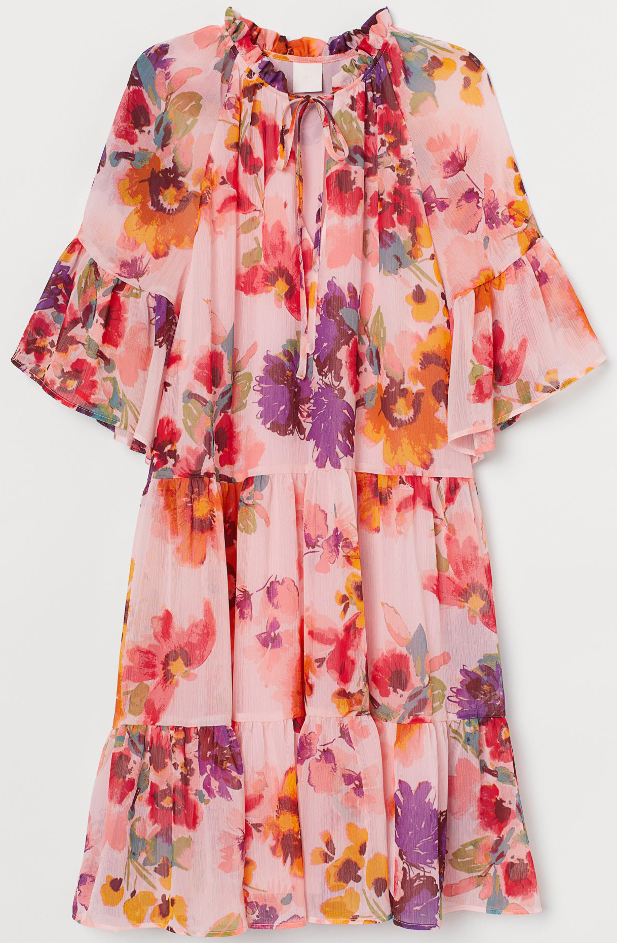 

Платье H&M 8433621dm XL Светло-розовое