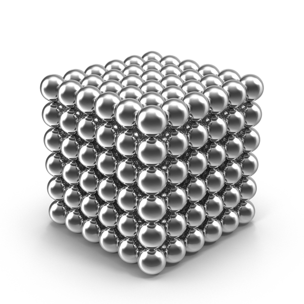 

Конструктор-головоломка GTM Neocube 216 шариков Silver