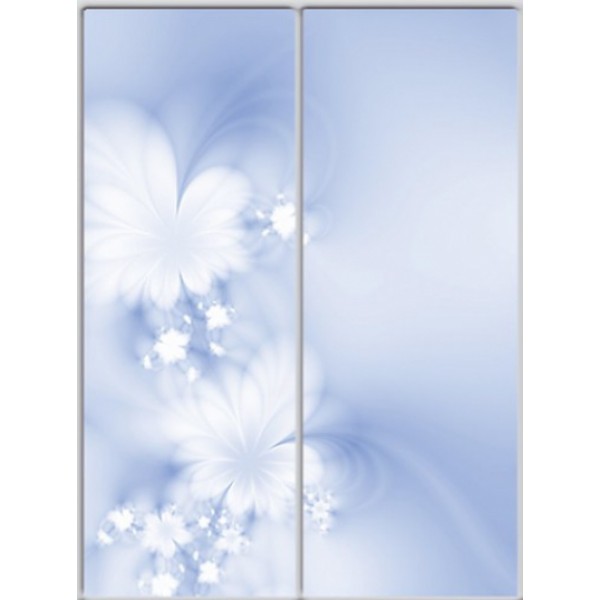 

Шкаф-купе Luxe Studio Стандарт-1 Фотопечать Абстракция-4 1300x2300x450 двухдверный Matroluxe