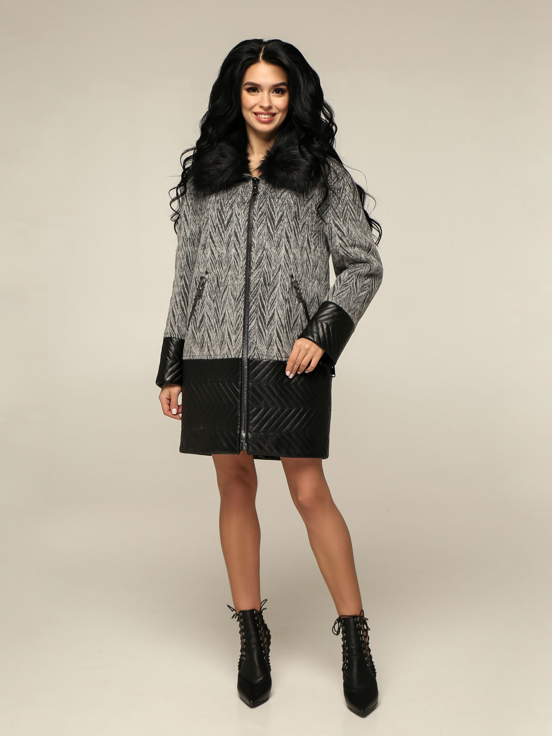 

Куртка Favoritti П-1059и/м-Rumba-3ИК 44 Серая