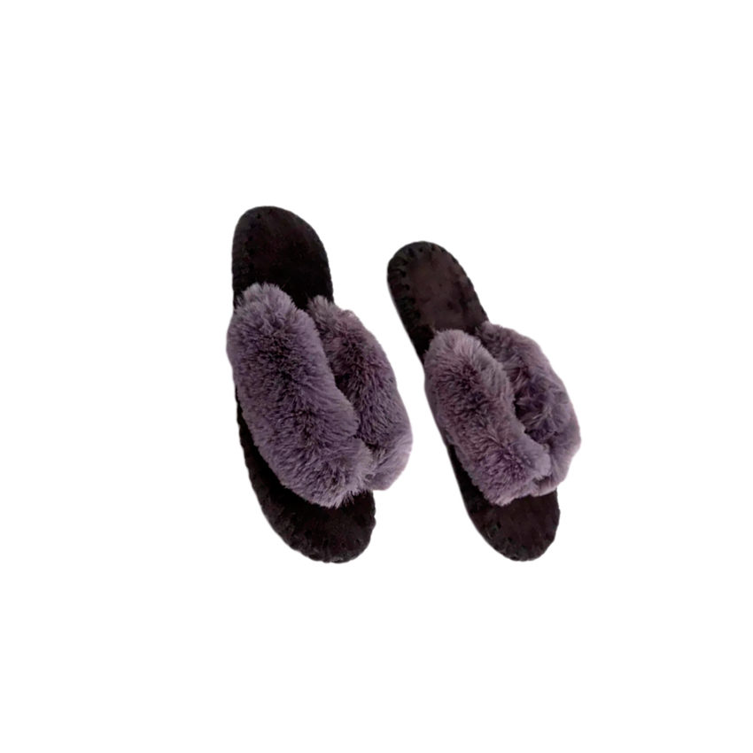 

Тапки домашние женские FAMILY 40/41 серый (Вьетнамки)