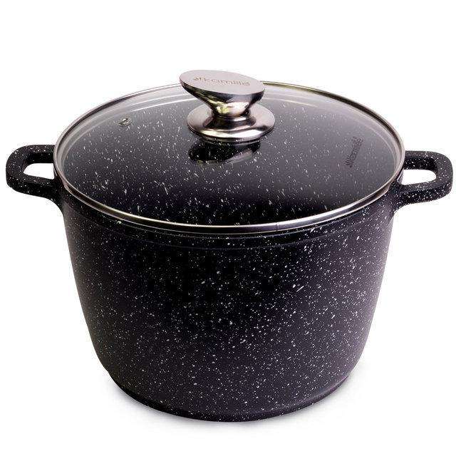 

Кастрюля 7.5 л из литого алюминия с антипригарным покрытием Kamille KM-4408