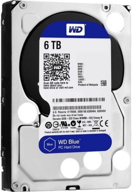 

Жесткий диск 3.5" 6TB WD (WD60EZAZ)