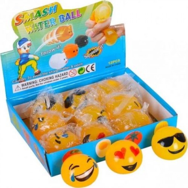 

Набор антистресс игрушек "Эмодзи", 12 штук MLsmileyel6