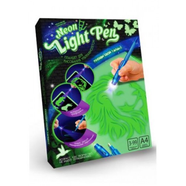 

Набор креативного творчества "Neon Light Pen" Лев (руc) NLP-01-01