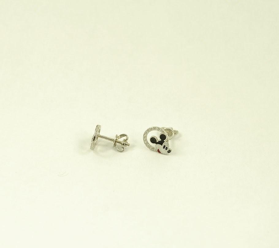 

Сережки Микки Маус Maxi Silver 8424