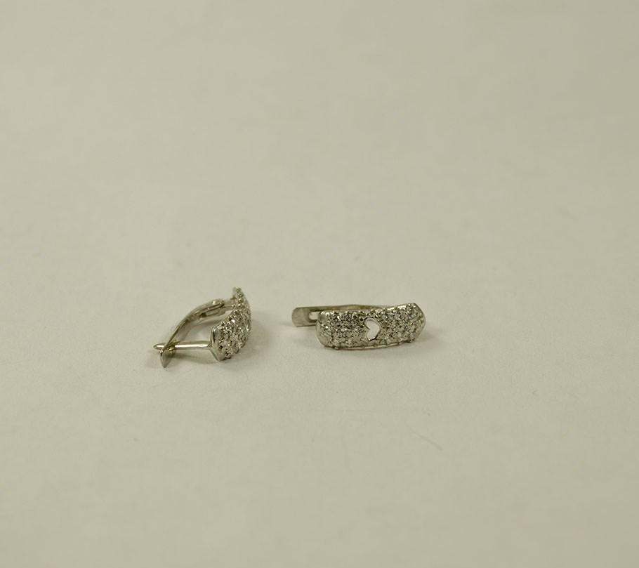

Серьги в форме сердца Maxi Silver 7605