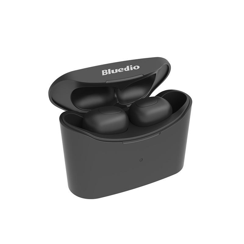 

Беспроводные миниатюрные наушники Bluedio T-elf mini Air pod Bluetooth 5.0 Black