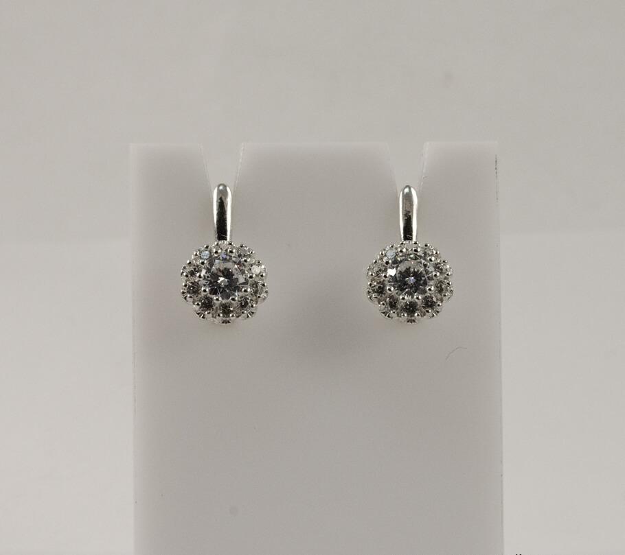 

Серьги цветочек Maxi Silver 7940