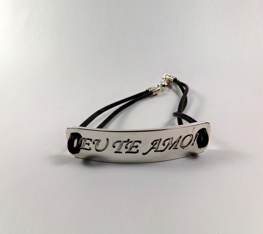 

Браслет с пластиной Maxi Silver 3692