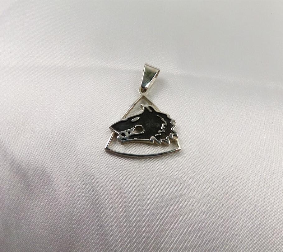 

Подвеска в виде волка Maxi Silver 5327