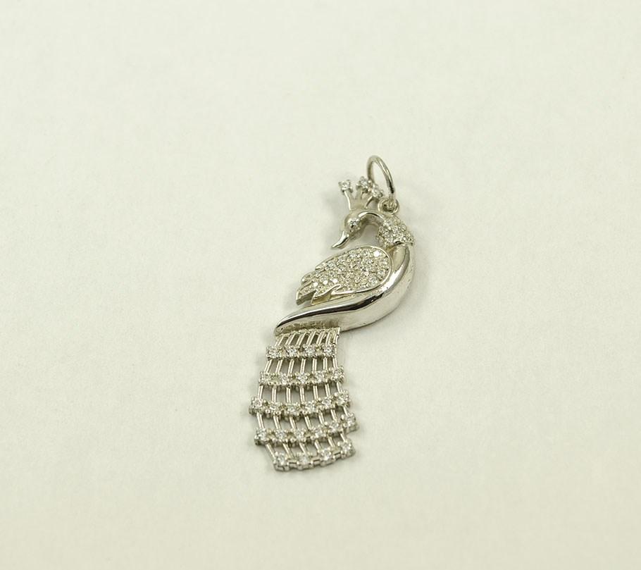 

Кулон павлин Maxi Silver 8331
