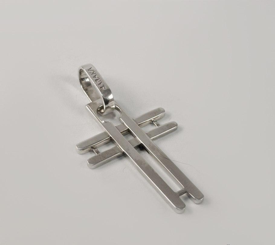 

Крестик Maxi Silver 5033