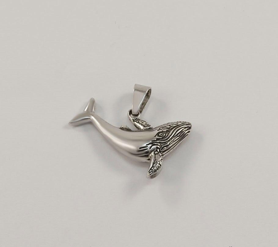 

Подвеска кит Maxi Silver 7565