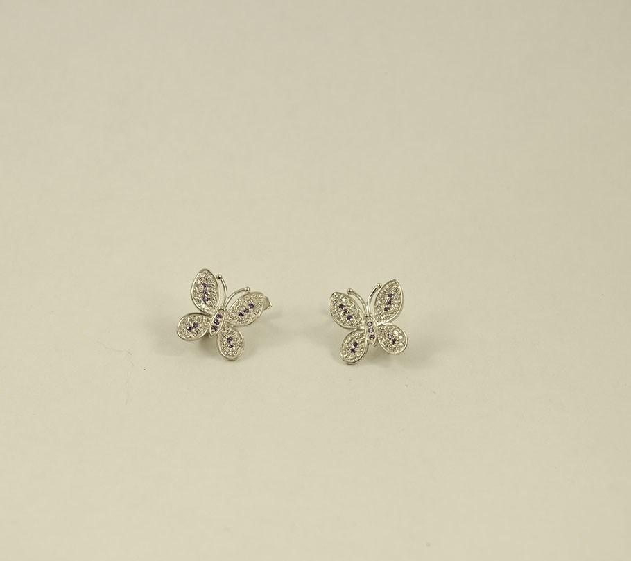 

Сережки бабочка Maxi Silver 8231