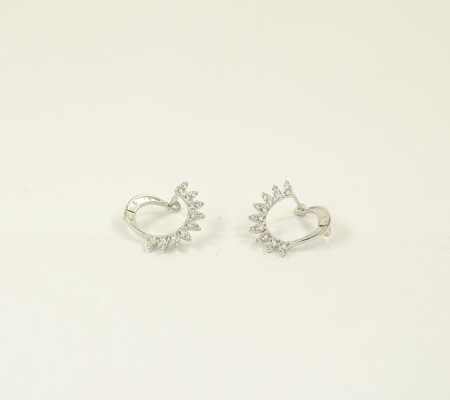 

Сережки в доль уха Maxi Silver 8375