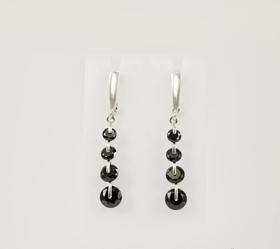 

Сережки высокие Maxi Silver 8090