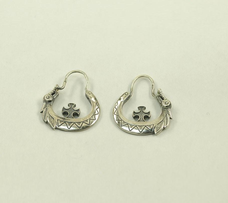 

Казацкие серьги Maxi Silver 8199