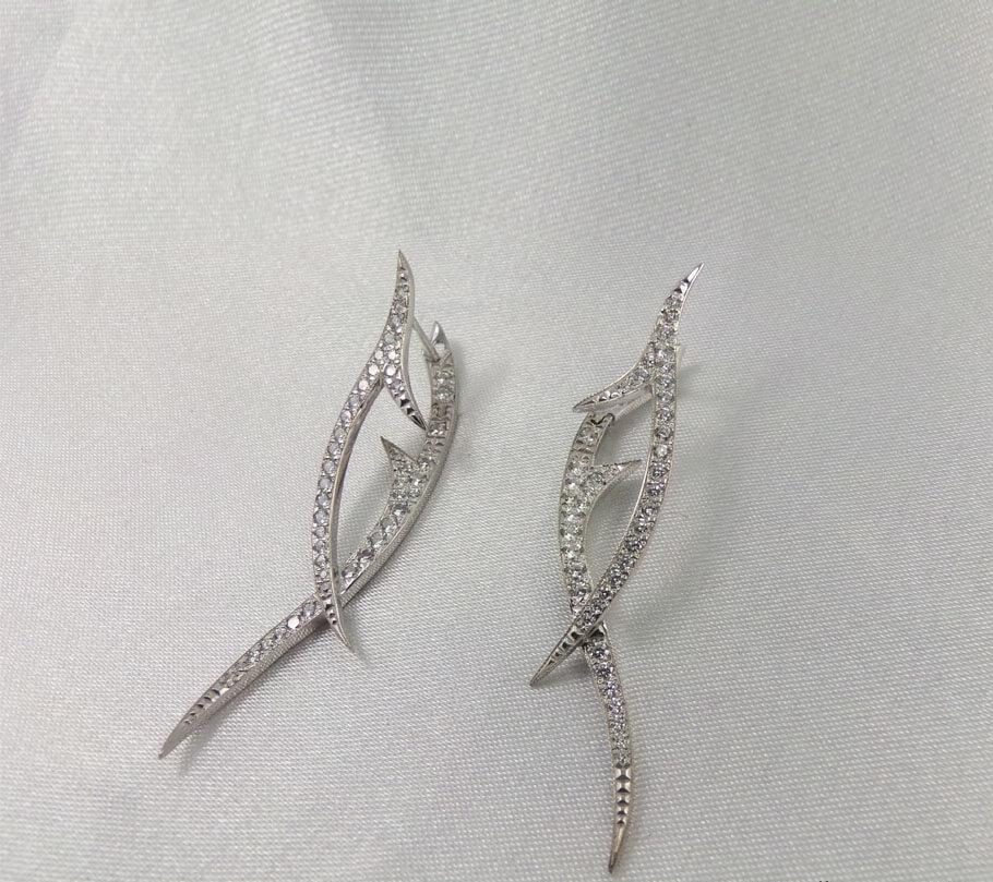

Серьги оригинальные Maxi Silver 5773