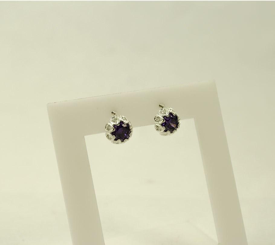 

Серьги пусеты Maxi Silver 8624