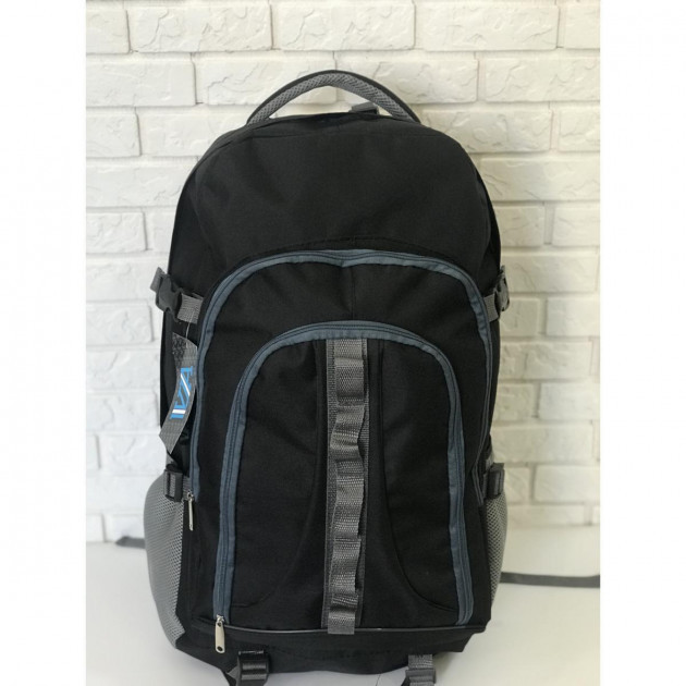 

Рюкзак туристический VA T-02-2 65л Black/Grey