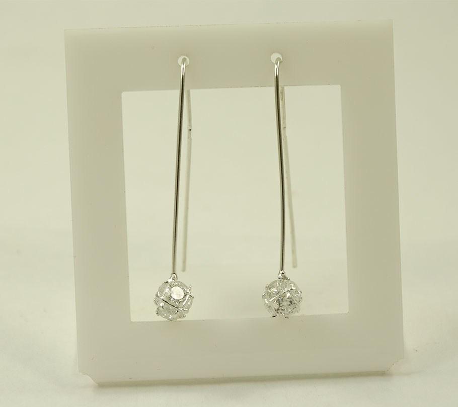 

Сережки висячие из Maxi Silver 8620