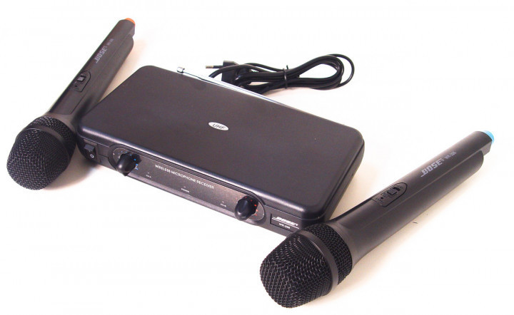 

Радиосистема Bose MR-206 база, 2 микрофона Black