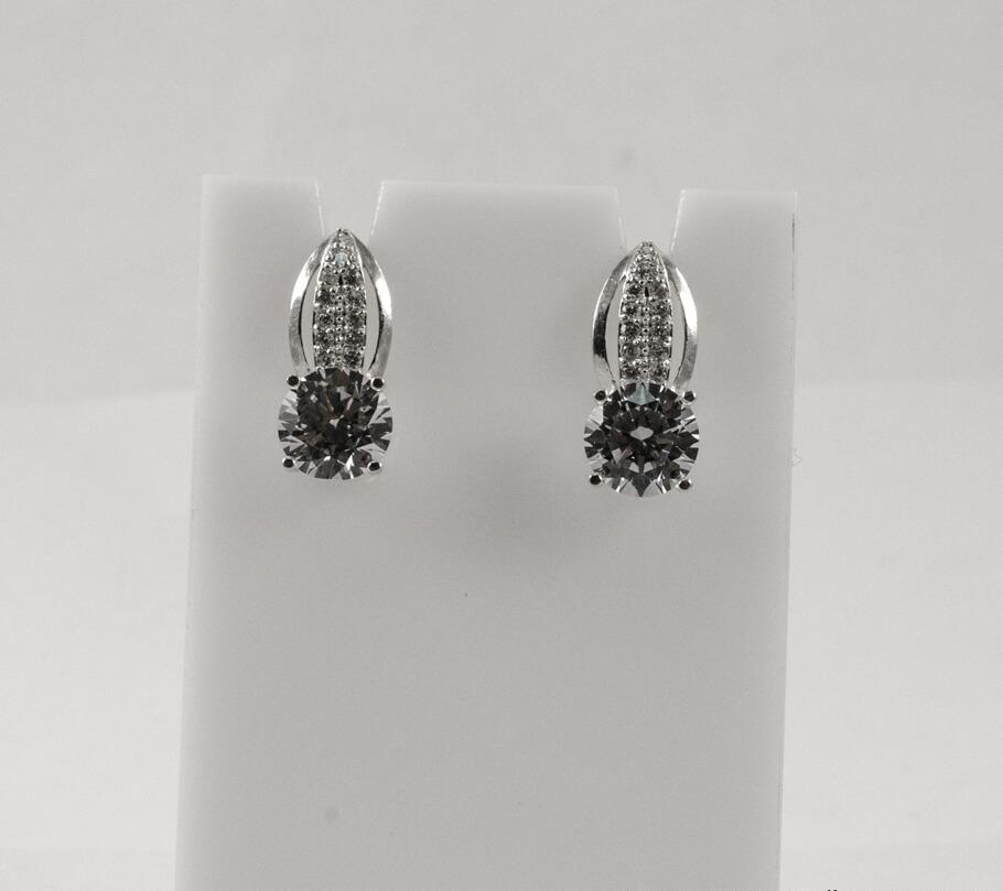 

Серьги с цирконом Maxi Silver 7953